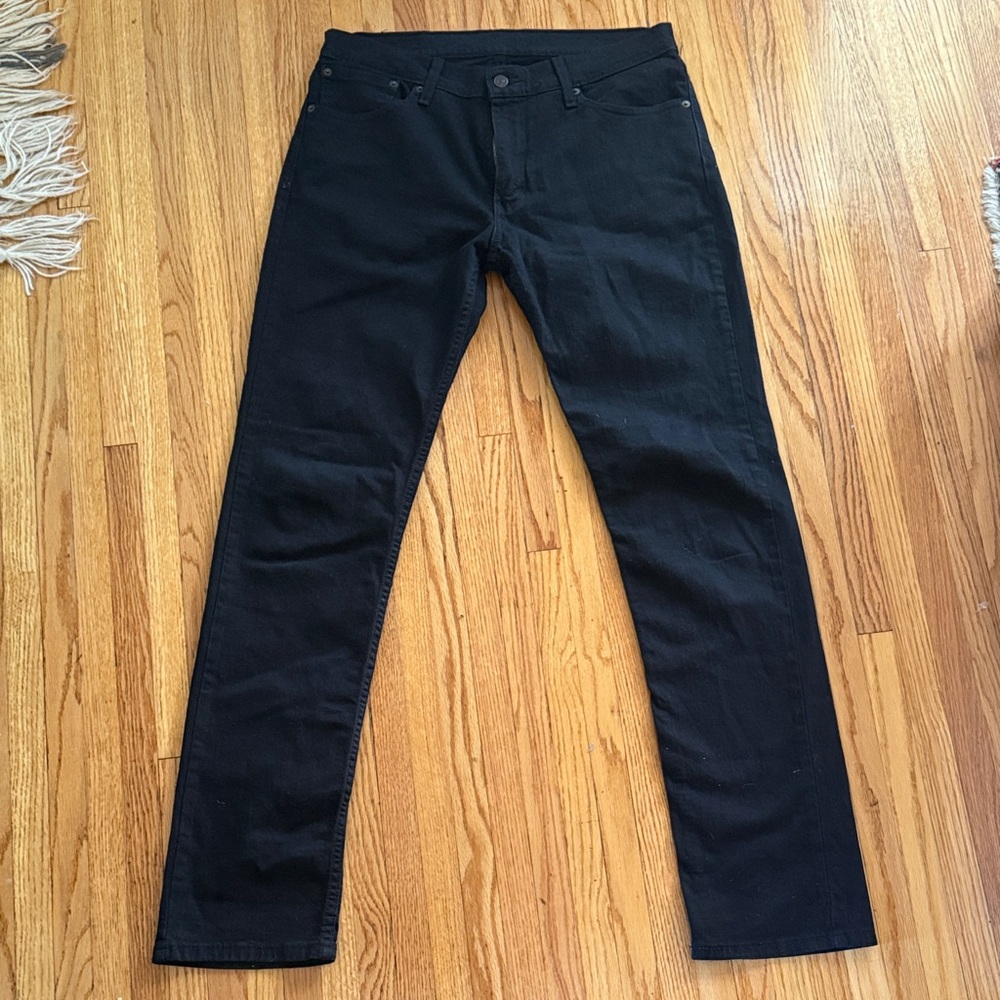 Levi's Men's Slim Black Jeans